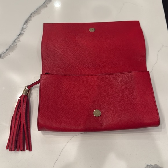 Red Gucci Soho Clutch - Picture 2 of 5
